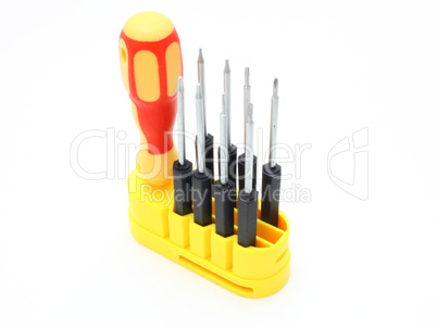 Set of screw-drivers