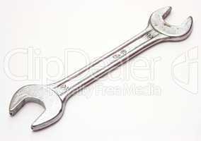 Stainless Steel Wrench close up
