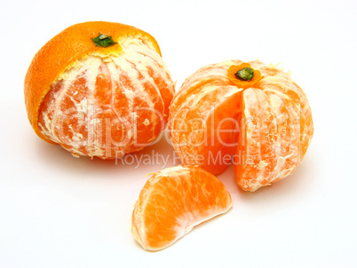 Ripe tangerines