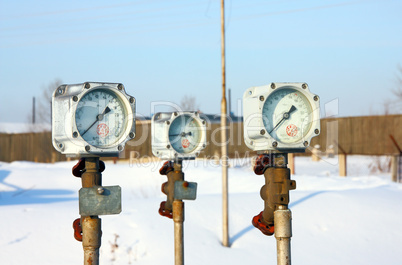 Old gas manometer