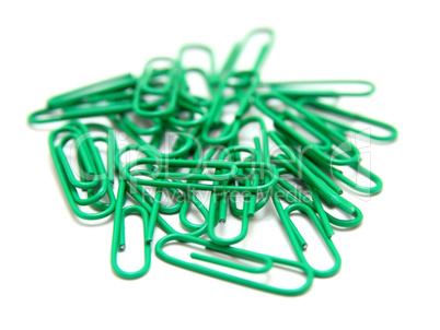 Color paper clips