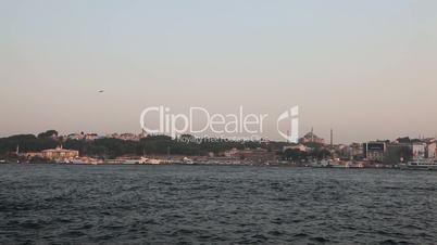 Golden Horn bay in Istanbul