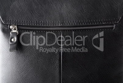 Texture of black leather Texture of black leather