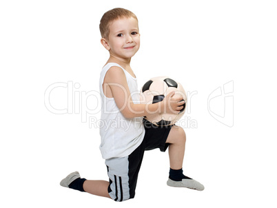 Child with ball
