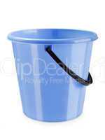 Empty bucket isolated