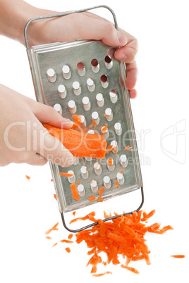 Carrot food grater