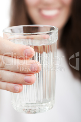 Drink water glass