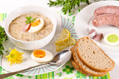 zurek is a decent polish soup