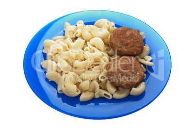 Cutlet macaroni food