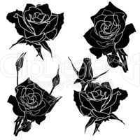 tattoo rose flower