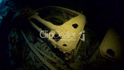 Cargo of the wartime shipwreck the SS Thistlegorm