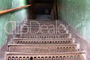 Doorway staircase