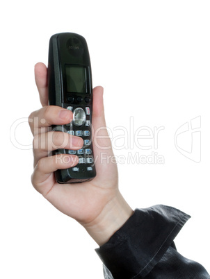 Telephone in hand