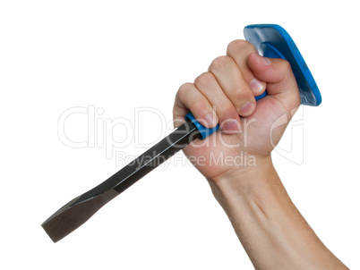 Chisel in hand