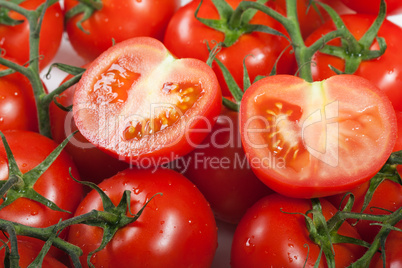 Red tomato food