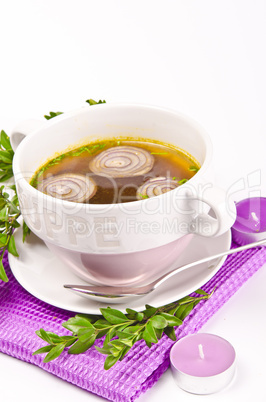 cattle broth