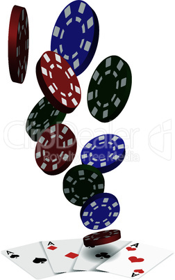 Playing Cards and Poker Chips