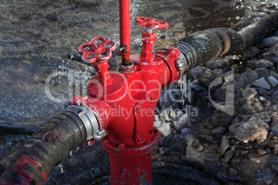 Fire hose valve