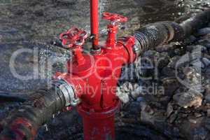 Fire hose valve