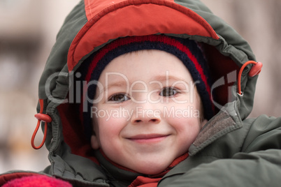 Child smiling