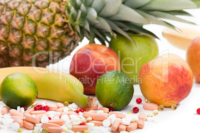 Multi fruit vitamin food