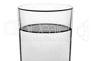 Drink water glass