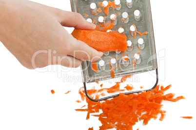 Carrot food grater