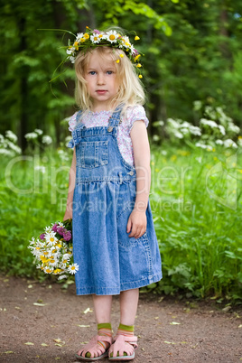 little girl portrait