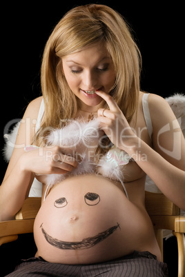 pregnant girl