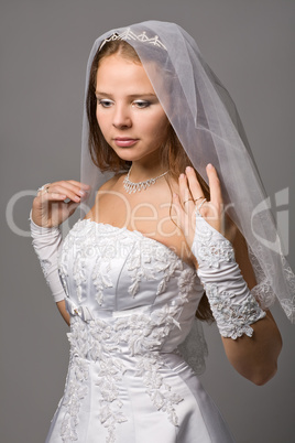 romantic bride