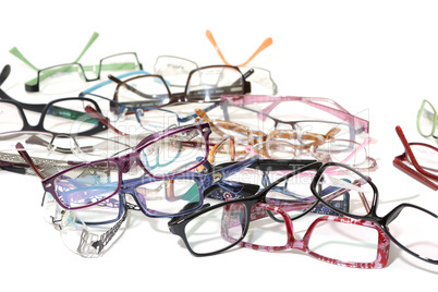 a lot of glasses