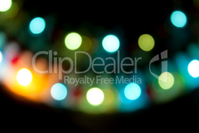 Defocused light