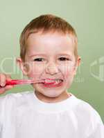 Teeth brushing