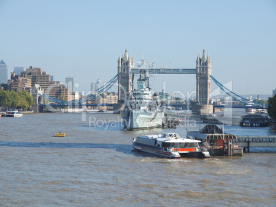 River Thames in London