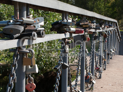 Wedding padlock