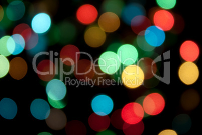 Defocused light