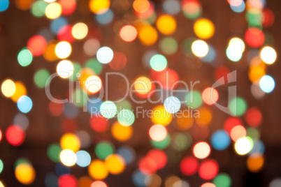 Defocused light