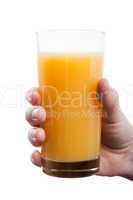 Orange fruit drink