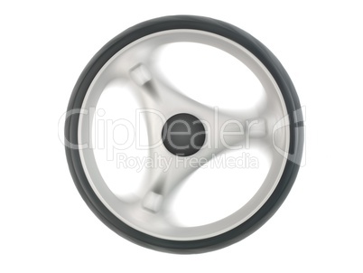 Plastic wheel