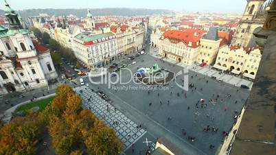 Prague central square