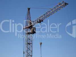 Tower crane building metal construction