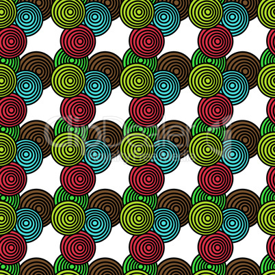 circles and colors pattern