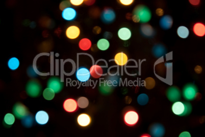 Defocused light