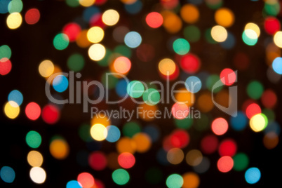 Defocused light