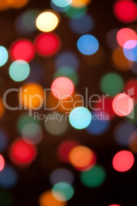 Defocused light