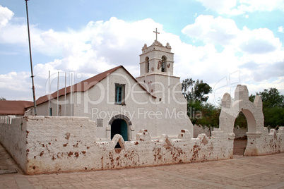 Kirche in San Pedro de Atacama