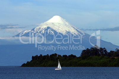 Vulkan Osorno und Lago Llanquihue