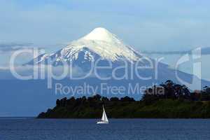 Vulkan Osorno und Lago Llanquihue