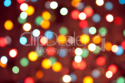 Defocused light