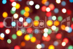 Defocused light